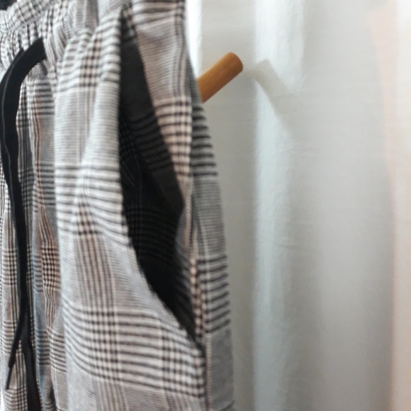 SHEIN Plaid Drawstring Pants SZ XS - Picture 4 of 6
